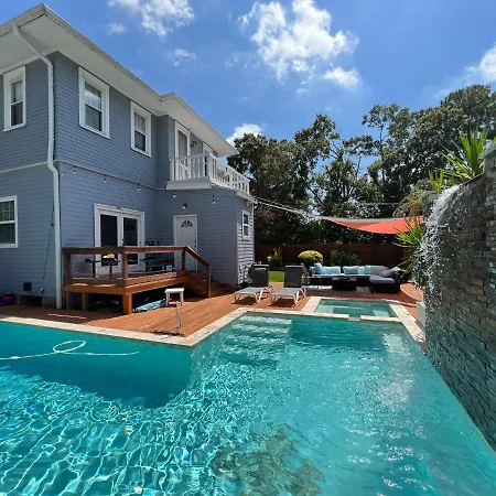 Grandcraftsman Style Home With Pool And Hot Tub/ Center To All Of New Orleans Exterior photo